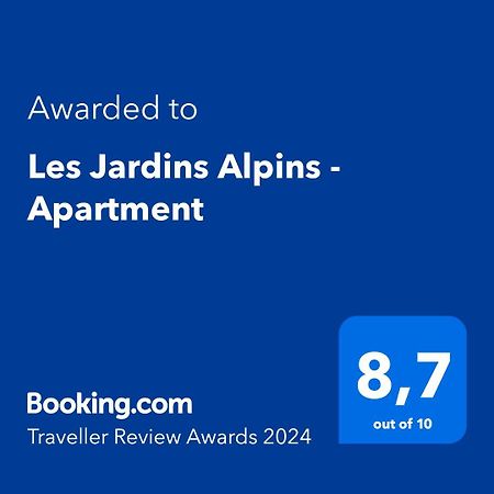 Les Jardins Alpins - Apartment Сен-Жерве-ле-Бен Екстериор снимка